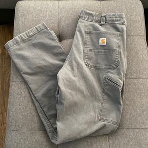 Carhartt Relax Fit Work Pants 36x32 Grey Men’s Jeans